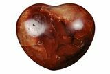 Colorful Carnelian Agate Heart #205330-1